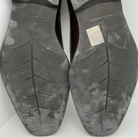 Bruno Magli Raging‎ Slip on Leather Loafers Dark Brown Made in Italy Size 10 main image 12